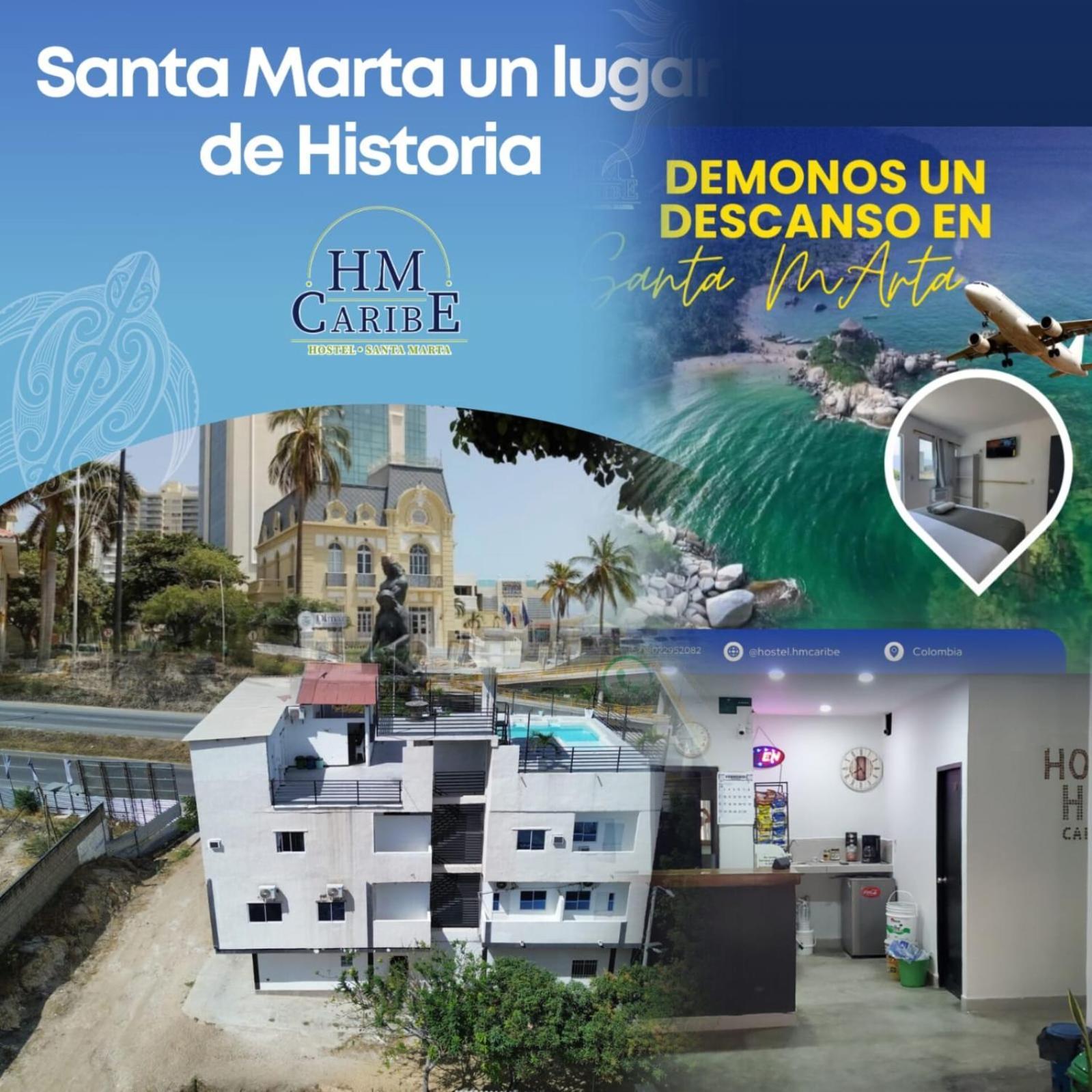 Hotel Hm Caribe Santa Marta Dış mekan fotoğraf